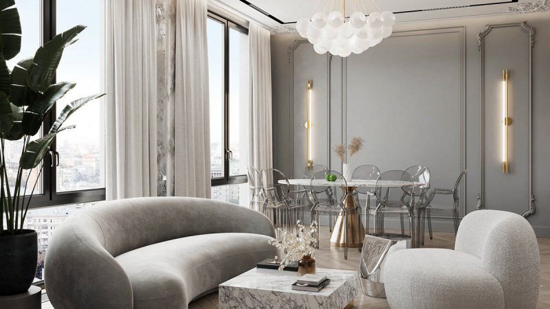 10 Mẫu thiết kế nội thất phòng khách đẹp và hiện đại cho không gian sống của bạn