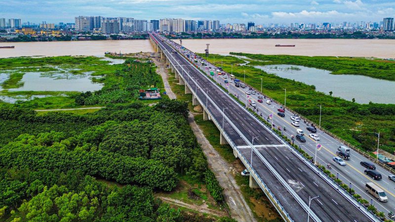 Cầu Vĩnh Tuy 2: Giai đoạn mới kết nối hai bờ sông Hồng của Hà Nội