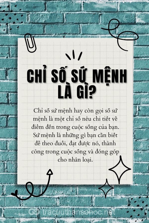 Chỉ Số Sứ Mệnh Là Gì?