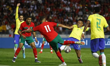 Morocco lần đầu thắng Brazil